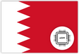 Bahrain eSIM – Travel connectivity for the Bahrain. Image featuring the Bahrain flag and an eSIM icon.