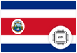 Costa Rica eSIM – Travel connectivity for Costa Rica. Image featuring the Costa Rican flag and eSIM icon