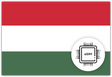 Hungary eSIM – Travel connectivity for Hungary. Image featuring the Hungarian flag and an eSIM icon