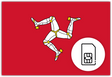 Isle of Man SIM card – Travel connectivity for Isle of Man. Image featuring the Isle of Man flag and a SIM card icon.