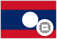 Laos eSIM – Travel connectivity for Laos. Image featuring the Laos flag and a eSIM icon