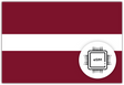 Latvia eSIM – Travel connectivity for Latvia. Image featuring the Latvian flag and an eSIM icon