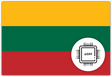 Lithuania eSIM – Travel connectivity for Lithuania. Image featuring the Lithuanian flag and an eSIM icon
