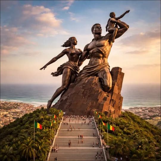 eSIM Sénégal - Parfait pour les voyageurs français