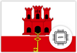 Gibraltar eSIM – Travel connectivity for Gibraltar. Image featuring the Gibraltar flag and eSIM icon. 