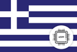Greece eSIM – Travel connectivity for Greece. Image featuring the Greek flag and an eSIM icon
