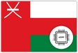 Oman eSIM – Travel connectivity for Oman. Image featuring the Omani flag and an eSIM icon