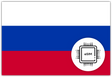 Russia eSIM – Travel connectivity for Russia. Image featuring the Russian flag and eSIM icon